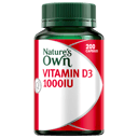 NATURES OWN VITAMIN D3 1000IU 200 CAPSULES thumbnail 10