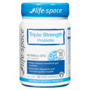 LIFE SPACE TRIPLE STRENGTH PROBIOTIC 30 CAPSULES thumbnail 1