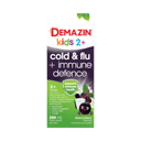 DEMAZIN KIDS 2+ COLD & FLU + IMMUNE DEFENCE 200ML thumbnail 2