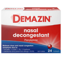 DEMAZIN NASAL DECONGESTANT 24 TABLETS thumbnail 3