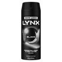 LYNX MEN BODY SPRAY BLACK 48HR 165ML thumbnail 1