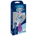 SCHICK HYDRO SILK RAZOR + 2 BLADES thumbnail 1