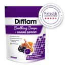 DIFFLAM+IMMUNE SUPPORT BLACK ELDERBERRY THROAT 20 LOZENGES thumbnail 5