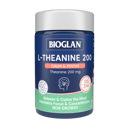 BIOGLAN L-THEANINE 200MG 60 TABLETS thumbnail 1