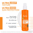 AVENE SUNSITIVE SUNSCREEN CHILDREN SPRAY SPF 50+ 200ML thumbnail 2