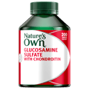 NATURES OWN GLUCOSAMINE SULFATE WITH CHONDROITIN 200 TABLETS thumbnail 10