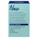 NAIR BLEACH CREAM FACE & BODY 35G thumbnail 2