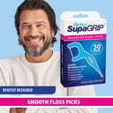 PIKSTERS SUPERGRIP FLOSS PICK INDIVIDUALLY WRAPPED 50 PACK thumbnail 6