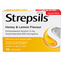 STREPSILS HONEY & LEMON 36 LOZENGES thumbnail 8