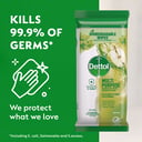 DETTOL MULTI PURPOSE CLEANING WIPES CRISP APPLE 110 PACK thumbnail 4