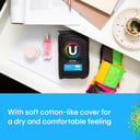 U BY KOTEX PADS EXTRA REGULAR WINGS 16 PACK thumbnail 8