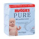 HUGGIES 99% PURIFIED WATER BABY WIPES VALUE 216 PACK thumbnail 1