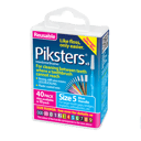PIKSTERS INTERDENTAL BRUSH SIZE 5 BLUE 40 PACK thumbnail 1