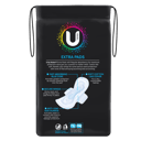 U BY KOTEX PADS EXTRA REGULAR WINGS 16 PACK thumbnail 4