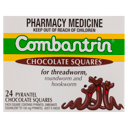 COMBANTRIN WORM TREATMENT CHOCOLATE SQUARES 24 PACK thumbnail 2