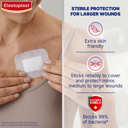 ELASTOPLAST SENSITIVE XL DRESSING 6CM X 7CM 5 PACK thumbnail 4