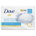 DOVE BEAUTY SOAP BAR SOFT PEELING EXFOLIATING 90G 4 PACK thumbnail 1