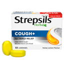 STREPSILS HERBAL COUGH  HONEY LEMON 32 LOZENGES thumbnail 7
