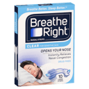BREATHE RIGHT NASAL STRIPS CLEAR LARGE 10 PACK thumbnail 1