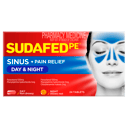 SUDAFED PE SINUS DAY & NIGHT 24 TABLETS thumbnail 2