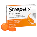 STREPSILS ORANGE 16 LOZENGES thumbnail 1