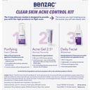 BENZAC 3 STEP CLEAR SKIN ACNE CONTROL KIT 60G thumbnail 4