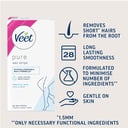 VEET PURE COLD WAX STRIPS LEGS & BODY SENSITIVE SKIN 20 PACK thumbnail 7