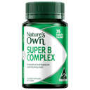 NATURES OWN SUPER B COMPLEX 75 TABLETS thumbnail 1