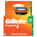GILLETTE FUSION5 MANUAL REFILL BLADES 4 PACK thumbnail 4