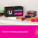 U BY KOTEX TAMPONS SUPER 16 PACK thumbnail 10
