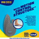 SCHOLL IN BALANCE HEEL & ANKLE ORTHOTIC INSOLES M thumbnail 5