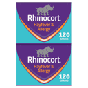 RHINOCORT HAYFEVER NASAL SPRAY 64MCG 120 DOSE TWIN PACK thumbnail 7