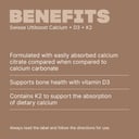 SWISSE ULTIBOOST CALCIUM + D3 + K2 60 TABLETS thumbnail 3