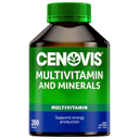 CENOVIS MULTIVITAMIN AND MINERALS 200 TABLETS thumbnail 1