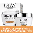 OLAY LUMINOUS VITAMIN C SENSITIVE BRIGHTENING MOISTURISER 50 thumbnail 9
