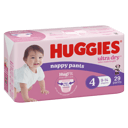 HUGGIES ULTRADRY NAPPY PANTS TODDLER GIRL 29 PACK thumbnail 1