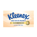 KLEENEX FACIAL TISSUES ALOE VERA & VITAMIN E 3 PLY 140 PACK thumbnail 2