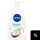 NIVEA SHOWER CREME BODY WASH COCONUT & JOJOBA OIL 1 LITRE thumbnail 8