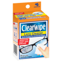 CLEARWIPE LENS CLEANER WIPES 20 PACK thumbnail 1