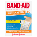 BAND-AID EXTRA WIDE PLASTIC STRIPS 40 PACK thumbnail 2