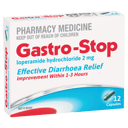 GASTRO-STOP DIARRHOEA RELIEF 2MG 12 CAPSULES thumbnail 1