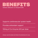 SWISSE ULTIBOOST CO ENZYME Q10 150MG 180 CAPSULES thumbnail 3