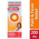 NUROFEN FOR CHILDREN 3 MONTH - 5 YEARS STRAWBERRY 200ML thumbnail 11
