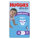 HUGGIES ULTRADRY NAPPY PANTS TODDLER BOY 29 PACK thumbnail 4