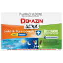 DEMAZIN ULTRA DAY & NIGHT COLD & FLU & IMMUNE PE 34 CAPSULES thumbnail 2