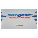 MAXIGESIC COLD & FLU HOT DRINK SACHETS 10 PACK thumbnail 6