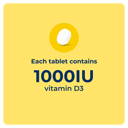 OSTEVIT-D ONE-A-DAY VITAMIN D3 1000IU 60 TABLETS thumbnail 4