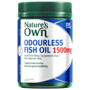NATURES OWN ODOURLESS FISH OIL 1500MG 200 CAPSULES thumbnail 1