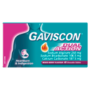 GAVISCON DUAL ACTION MIXED BERRY 48 TABLETS thumbnail 2