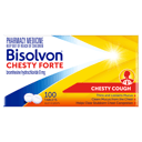 BISOLVON CHESTY FORTE 8MG 100 TABLETS thumbnail 2